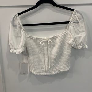 Wilfred smocked shirt